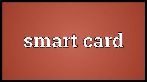 smart card meaning in Kannada 